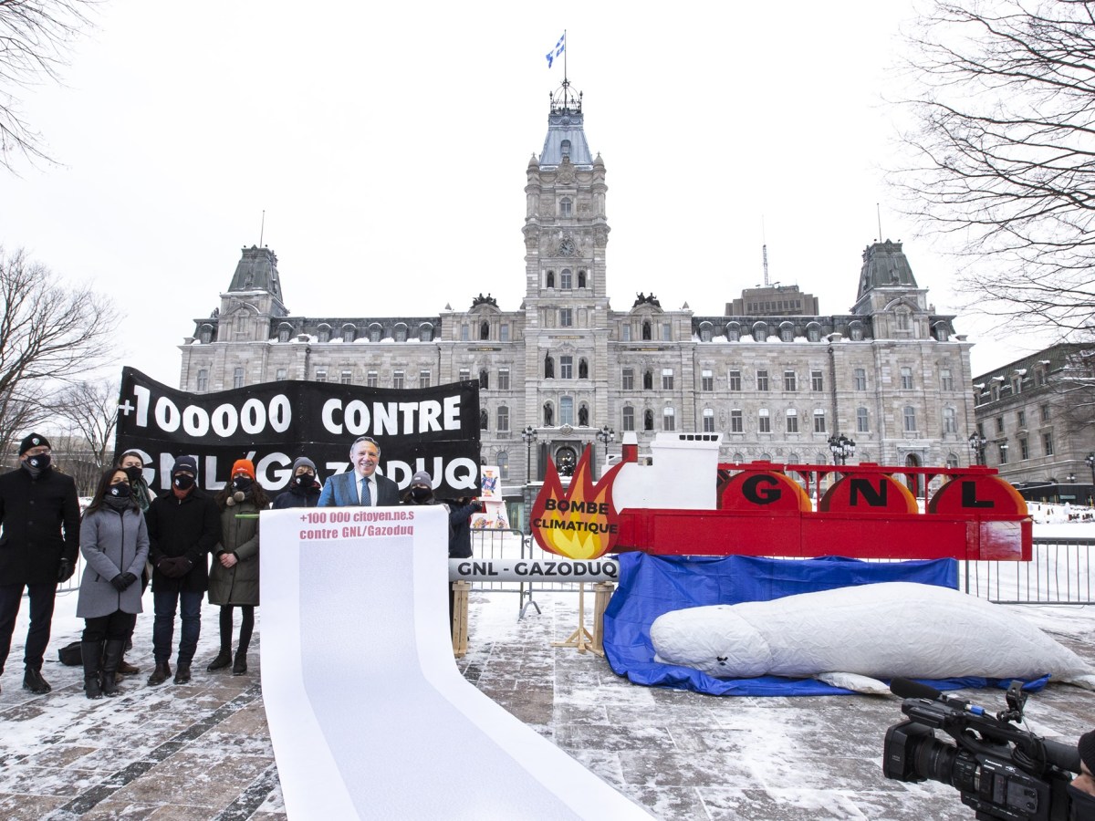 Plus de 110 000 signatures contre GNL/&nbsp;Gazoduq