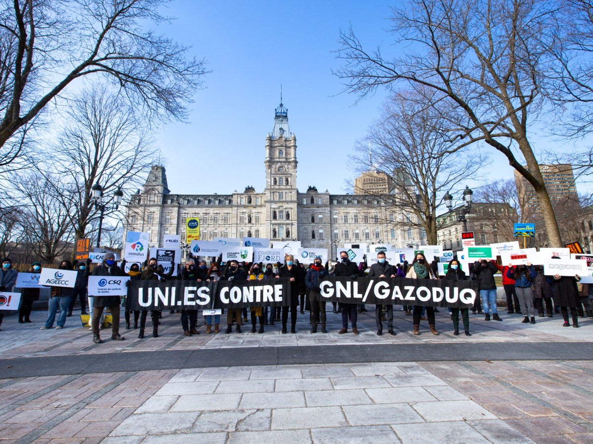 LA SOCIÉTÉ CIVILE ET LES PARTIS D’OPPOSITION UNI·ES CONTRE&nbsp;GNL/GAZODUQ