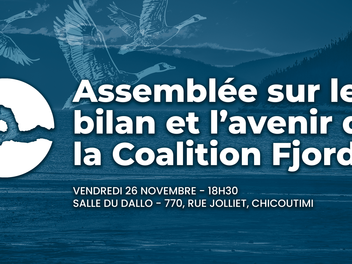 Assemblée de bilan et d&rsquo;avenir de la Coalition&nbsp;Fjord